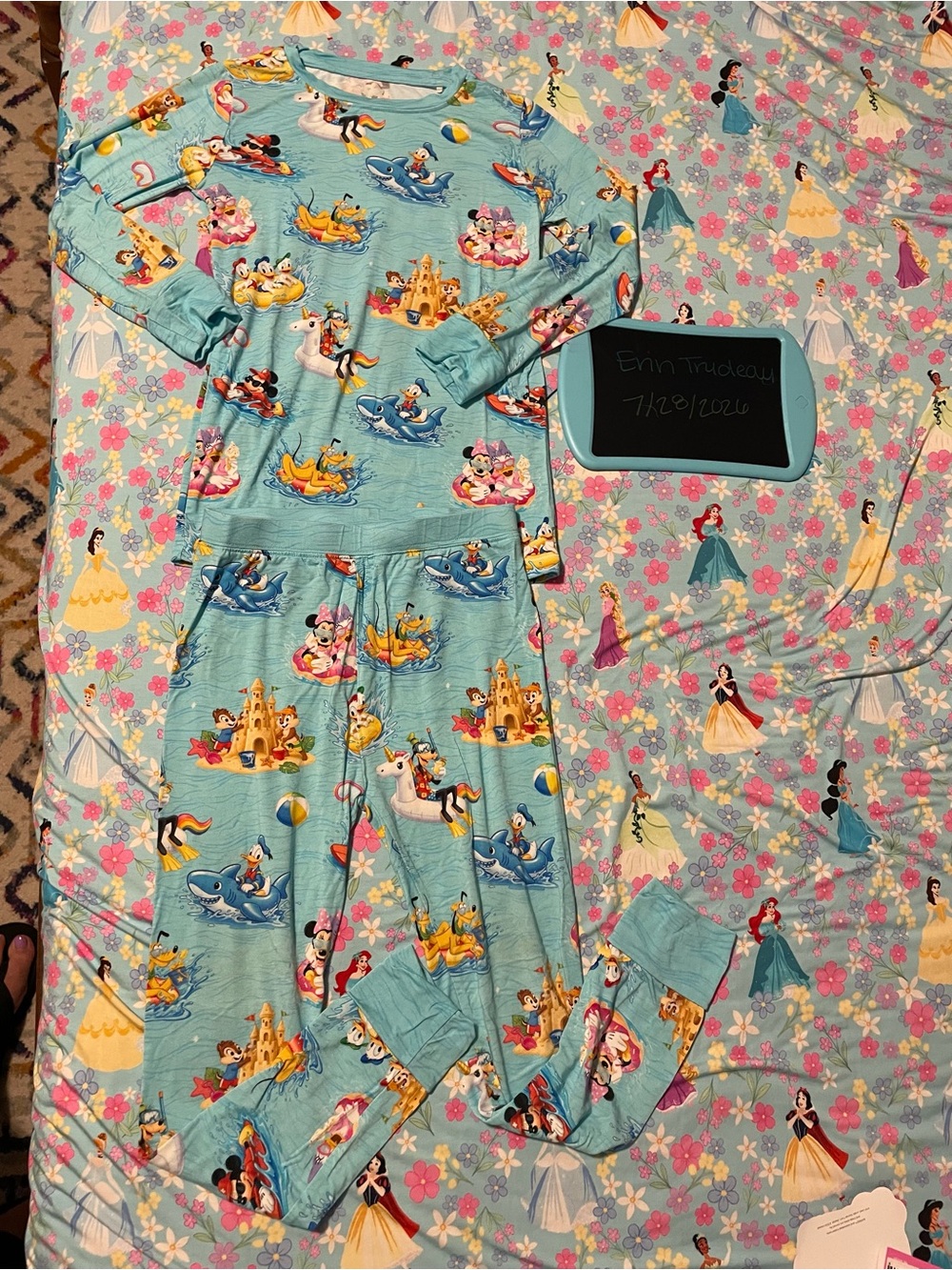 Junebug Bamboo Mickey & Friends Splash PJs